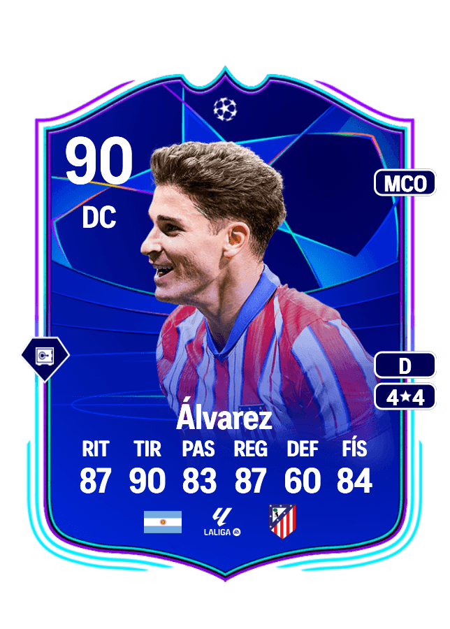Julián Álvarez card