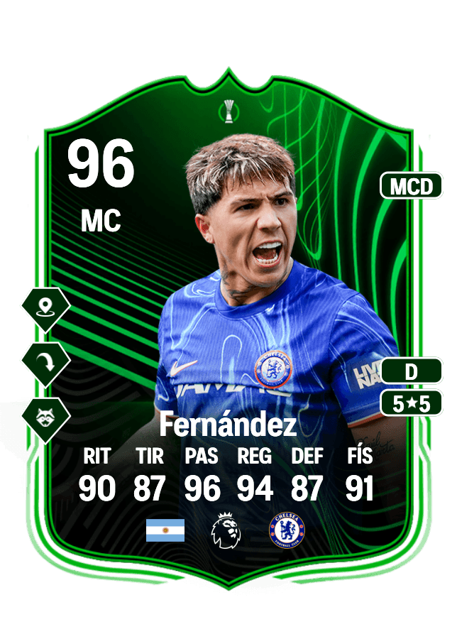 Enzo Fernández card