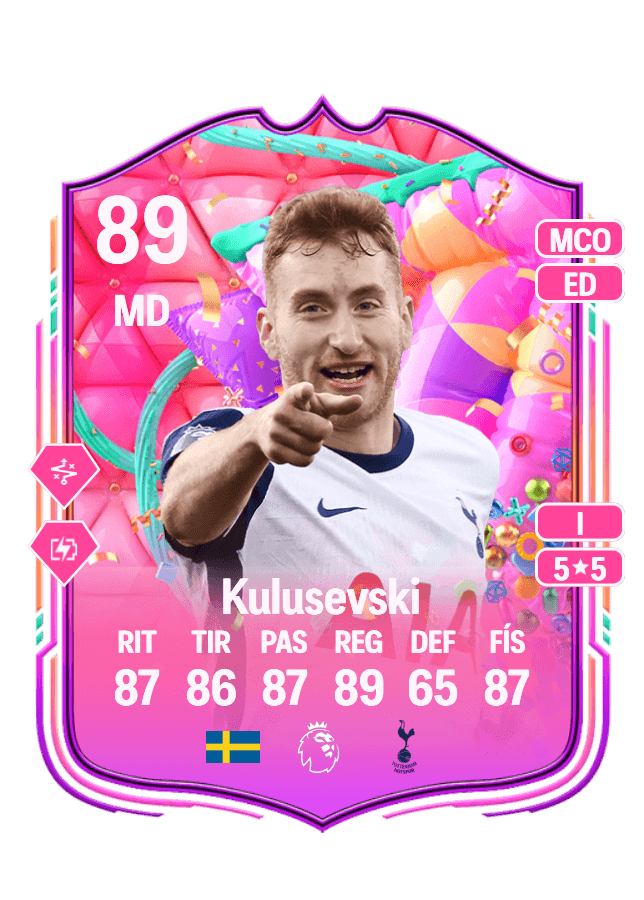 Dejan Kulusevski card