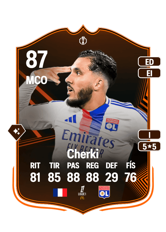 Rayan Cherki card