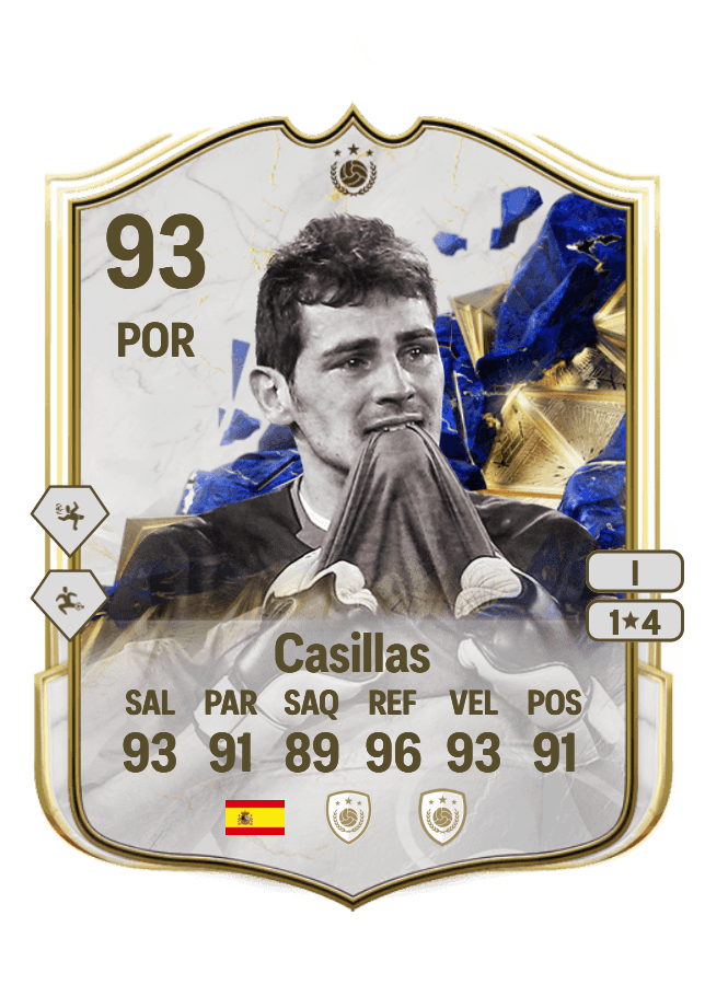 Casillas card