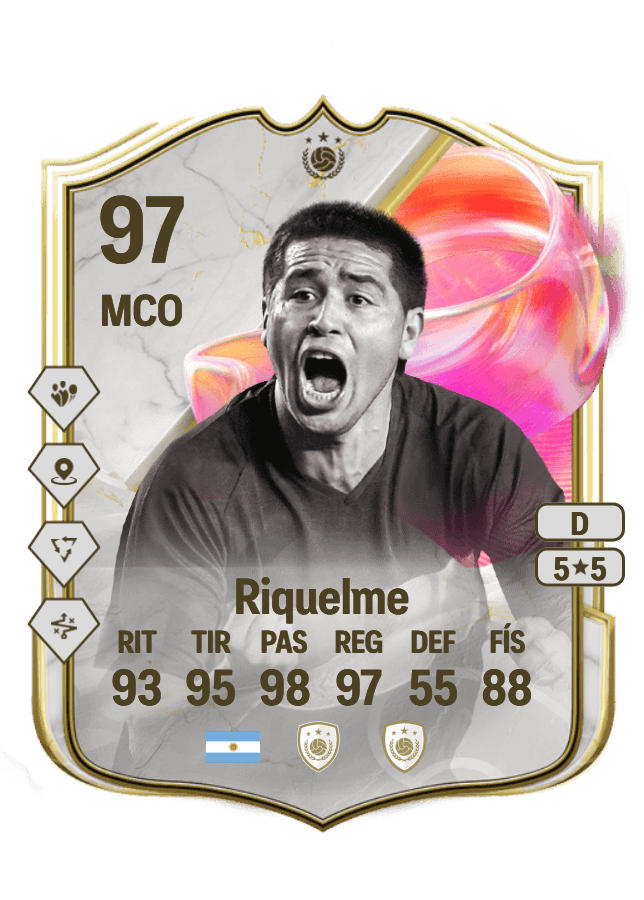 Juan Román Riquelme card