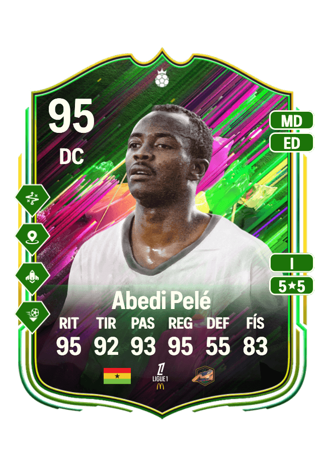 Abedi Pelé card