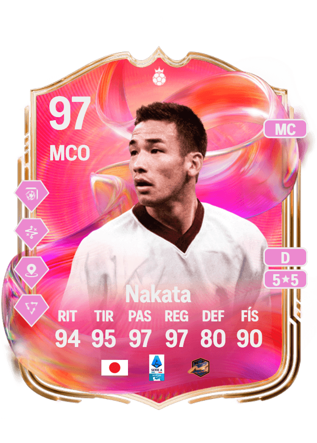 Hidetoshi Nakata card