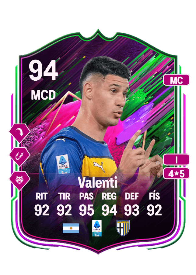 Lautaro Valenti card