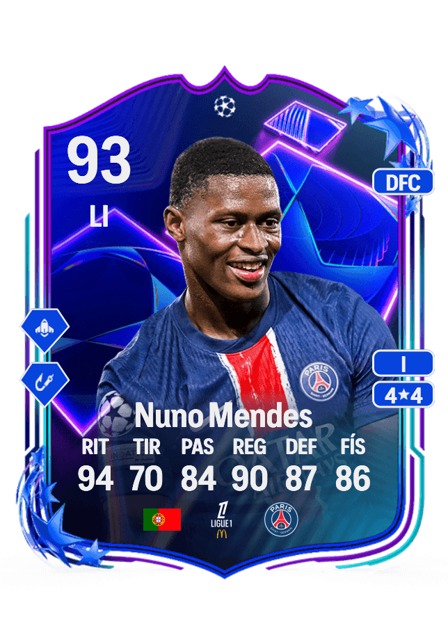 Nuno Mendes card