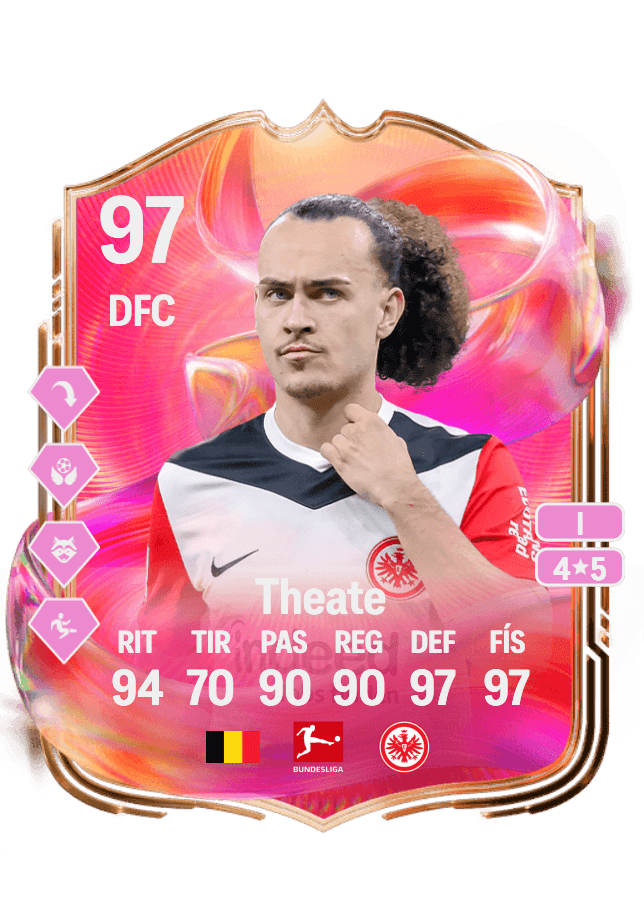 Arthur Theate card