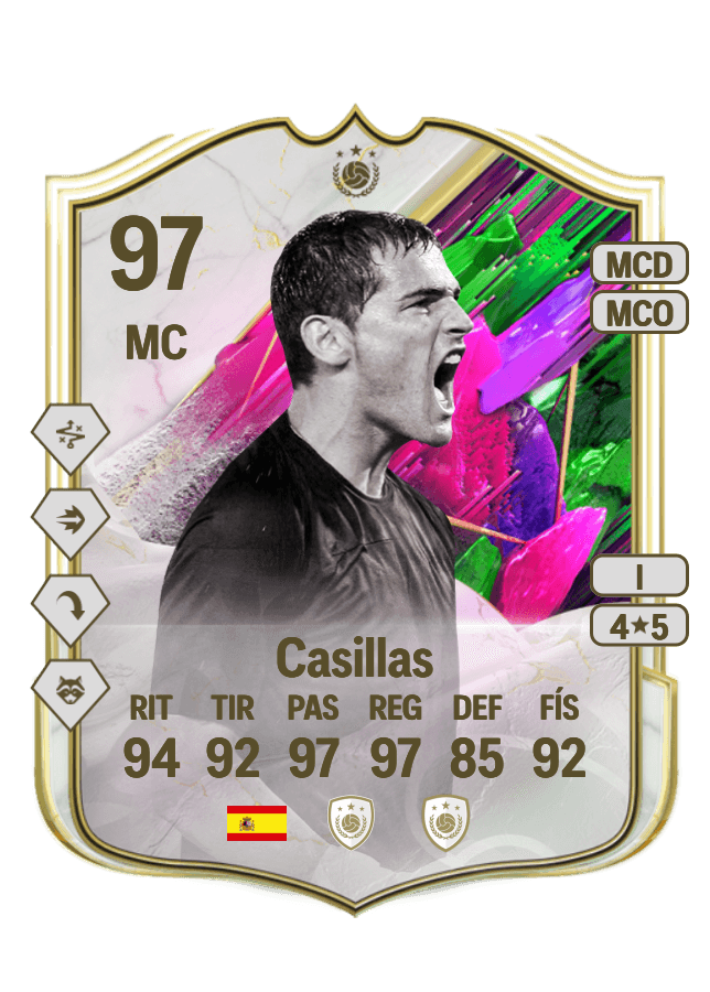 Casillas card
