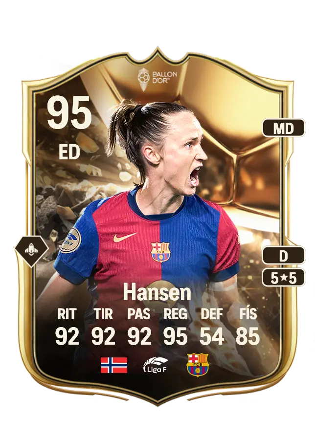 Caroline Graham Hansen card