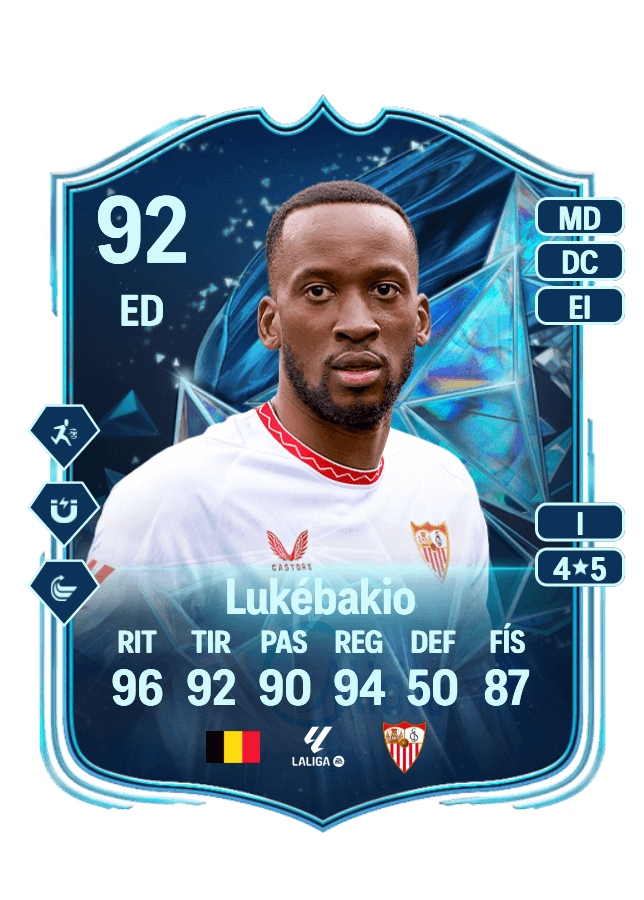 Dodi Lukébakio card