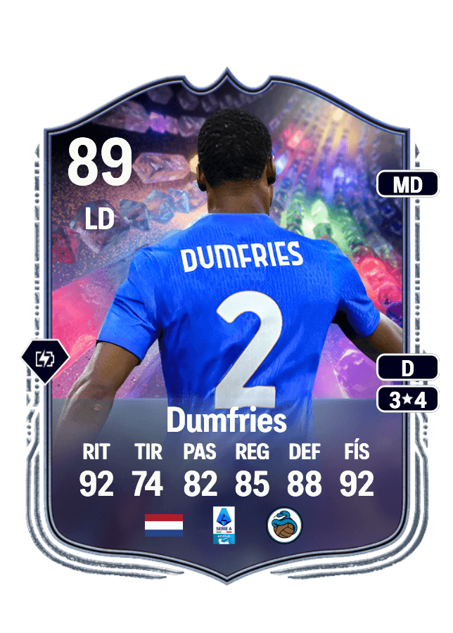 Denzel Dumfries card
