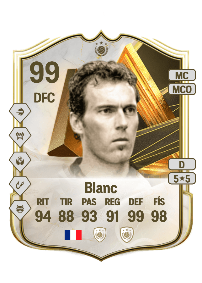 Laurent Blanc card