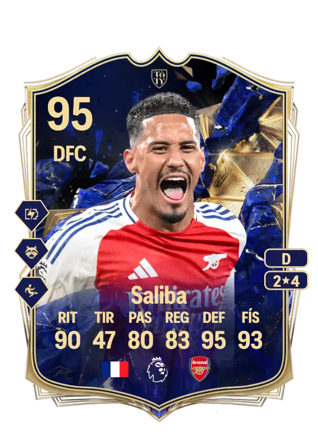 William Saliba card