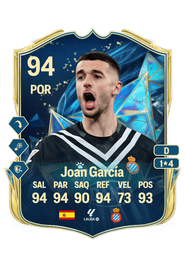 Joan García card