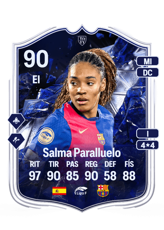Salma Paralluelo card