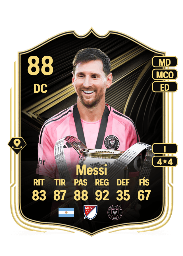Lionel Messi card