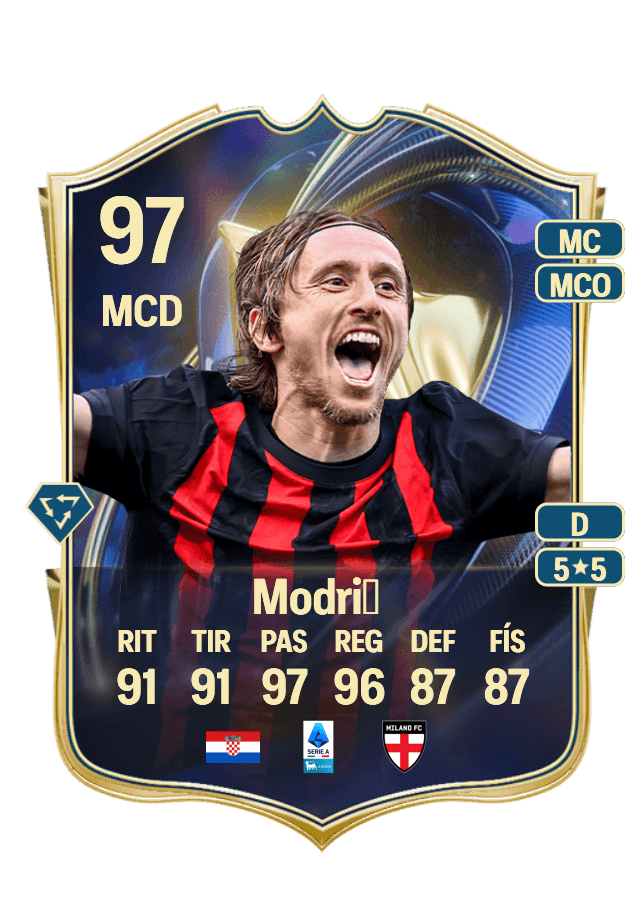 Luka Modrić card