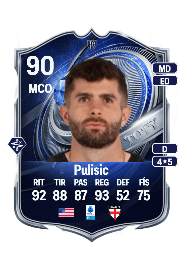Christian Pulisic card