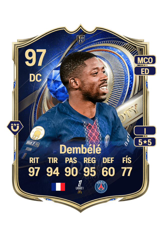 Ousmane Dembélé card