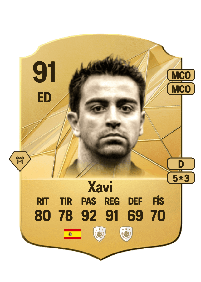 Xavi card