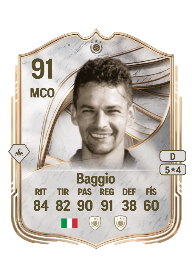 Roberto Baggio card