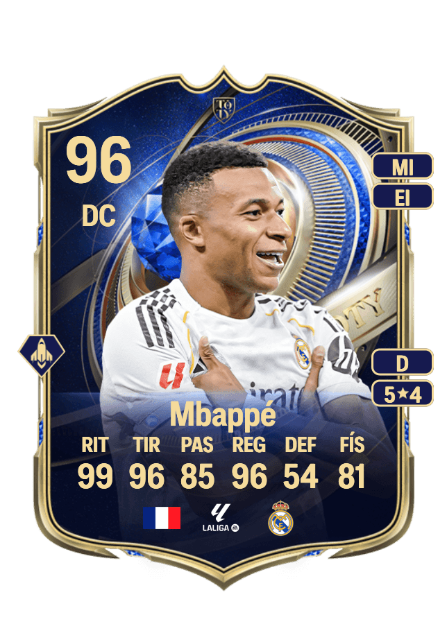 Kylian Mbappé card