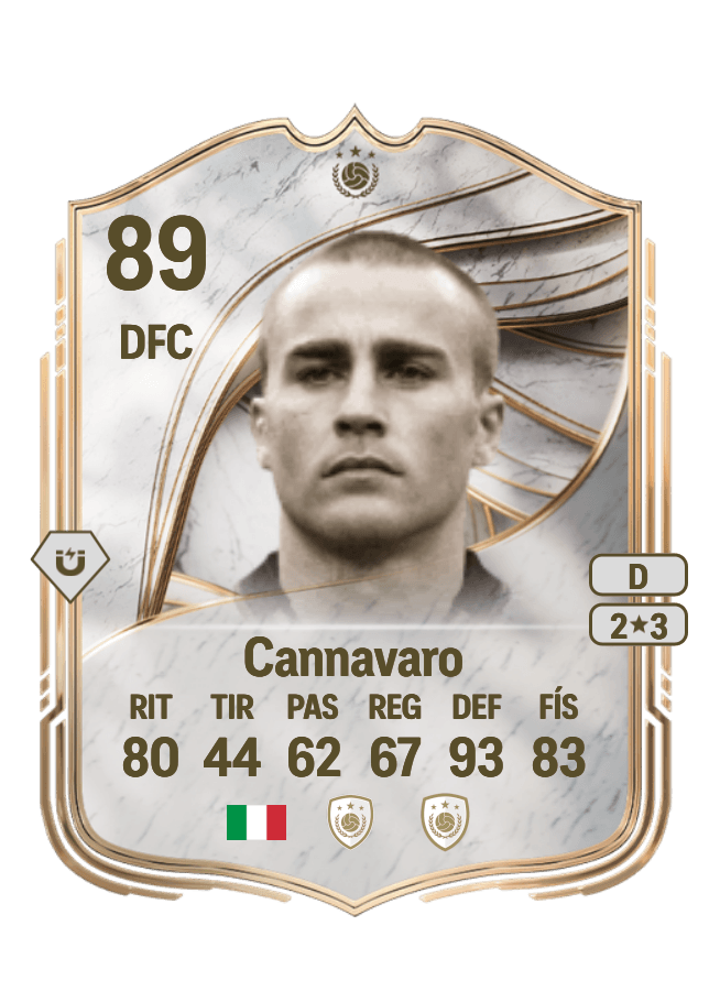 Fabio Cannavaro card