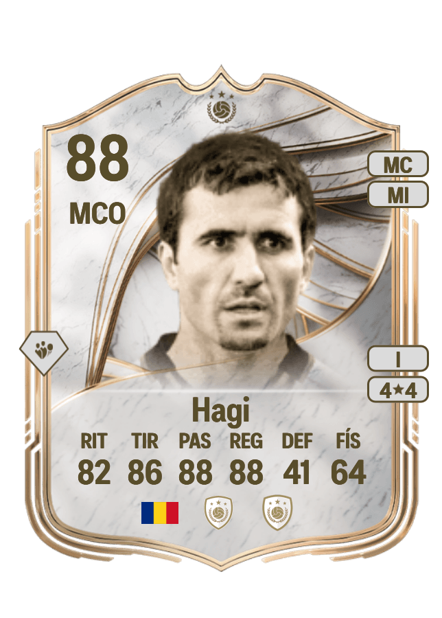Gheorghe Hagi card