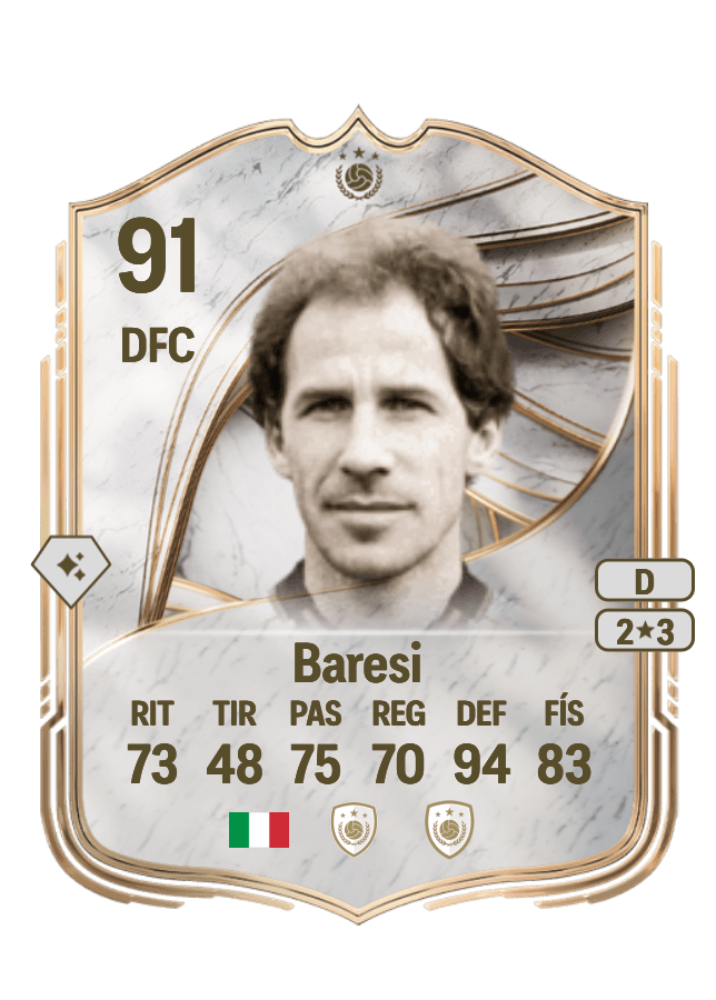 Franco Baresi card