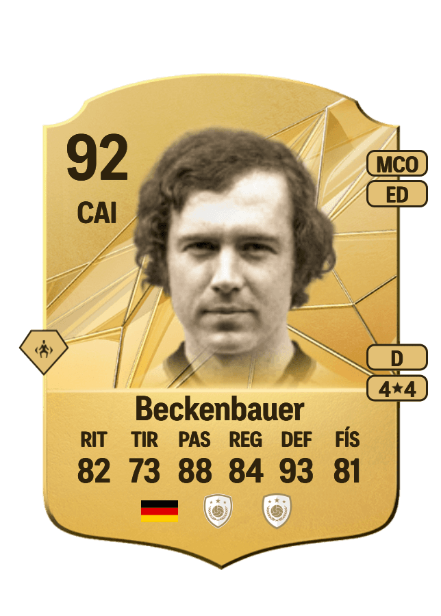 Franz Beckenbauer card