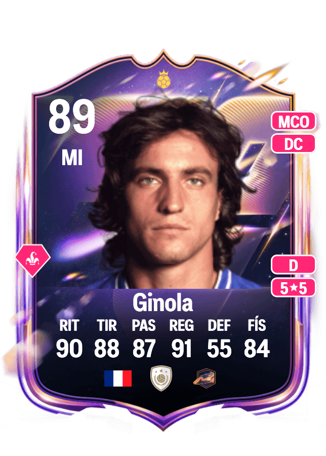 David Ginola card