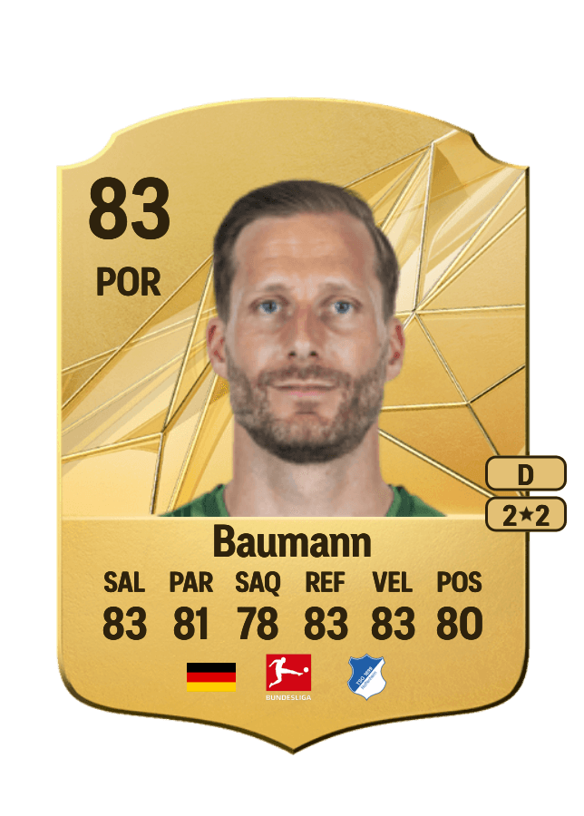 Oliver Baumann card