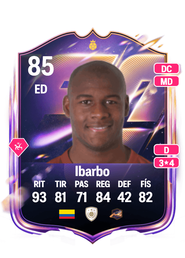 Víctor Ibarbo card
