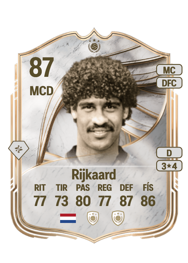 Frank Rijkaard card