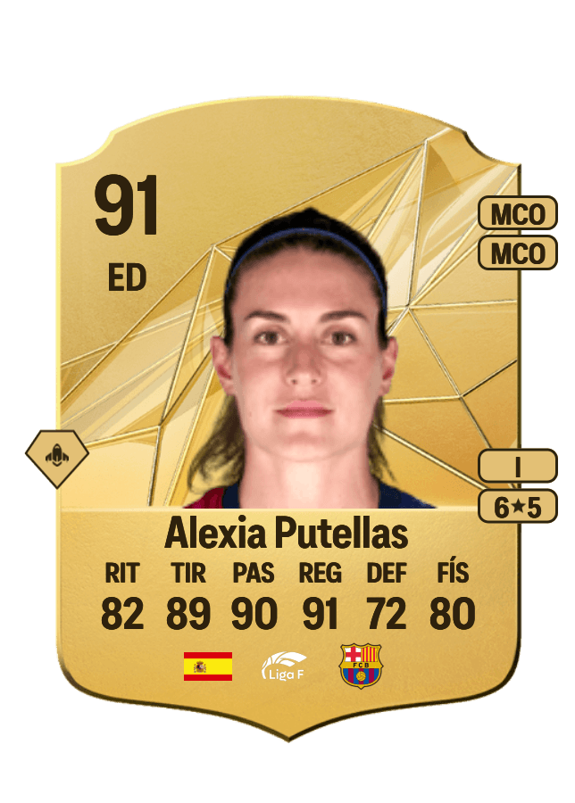 Alexia Putellas card