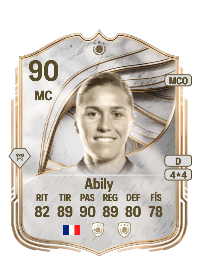 Camille Abily card