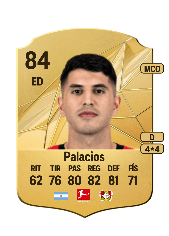 Exequiel Palacios card