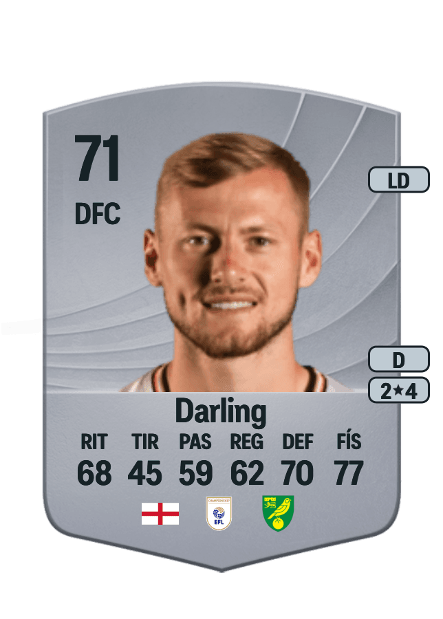 Harry Darling card