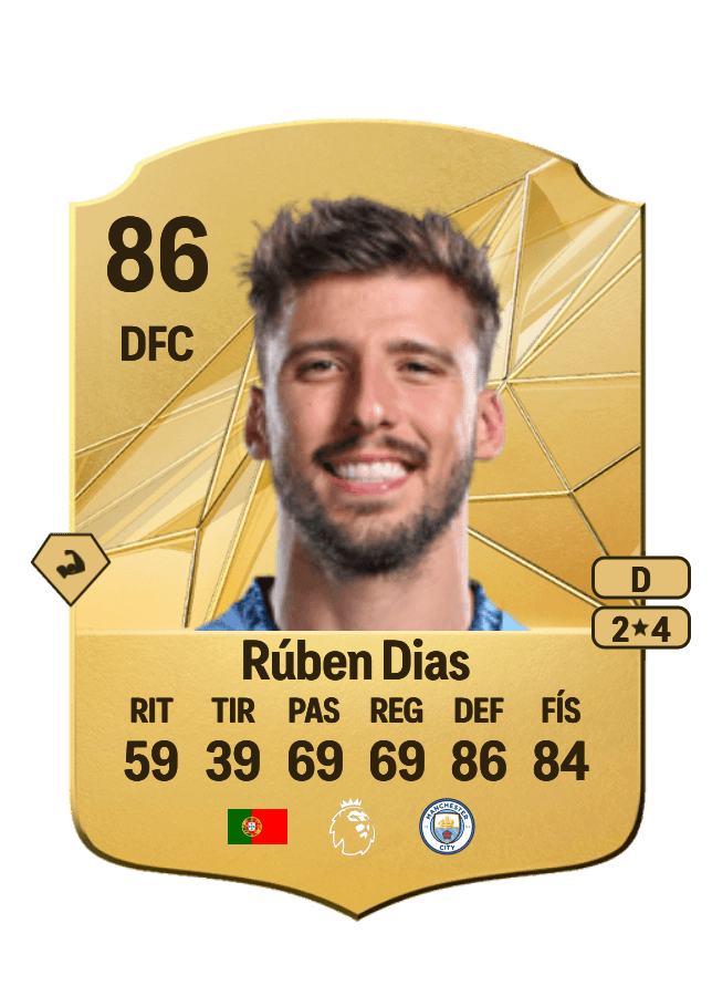 Rúben Dias card