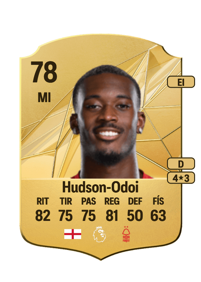 Callum Hudson-Odoi card