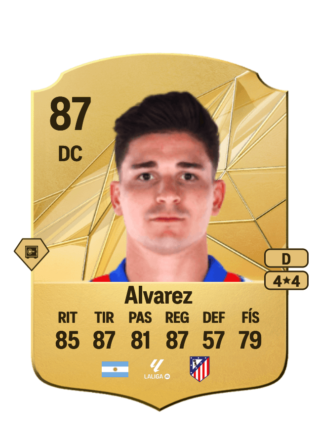 Julián Alvarez card