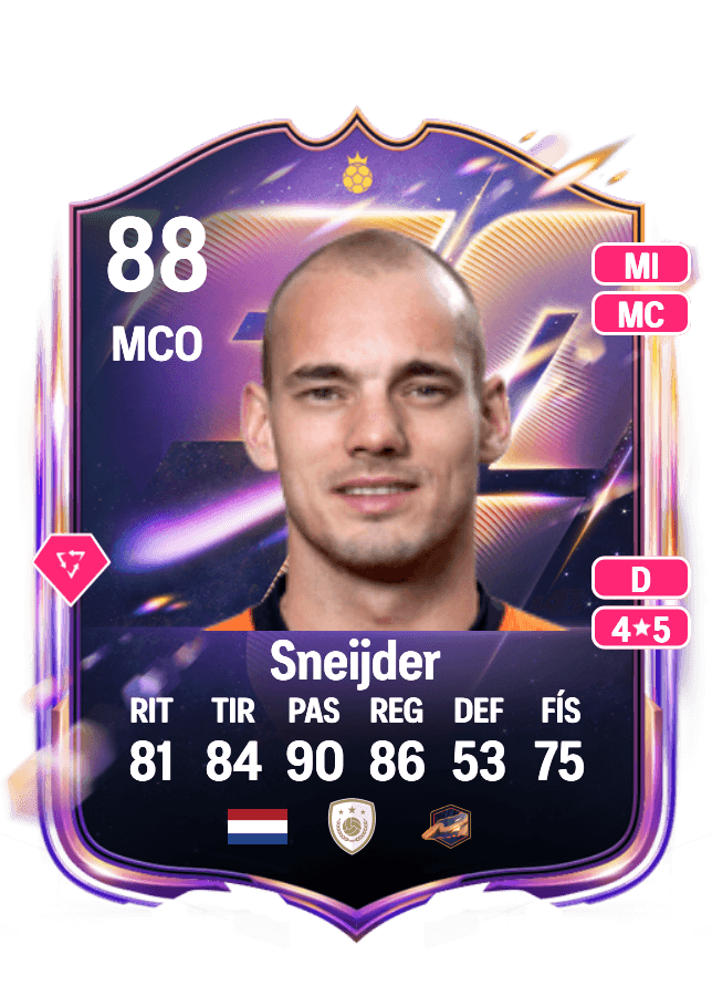 Wesley Sneijder card