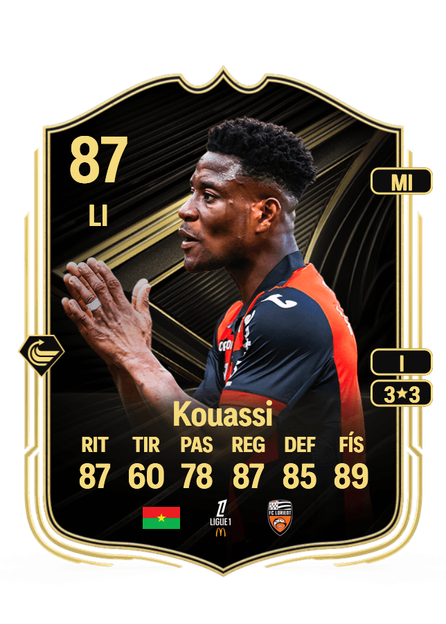 Arsène Kouassi card