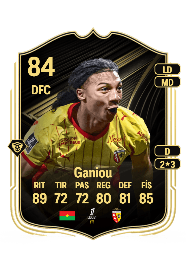 Ismaëlo Ganiou card