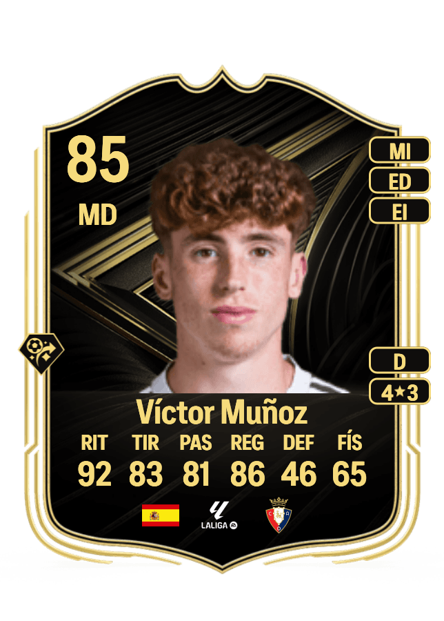 Víctor Muñoz card