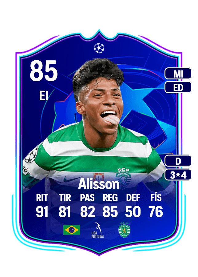 Alisson card