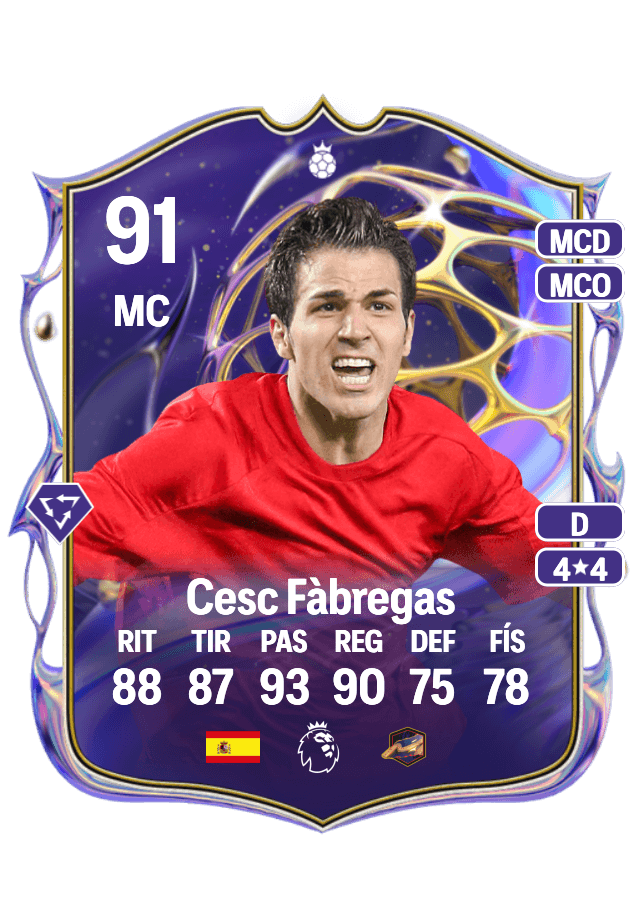 Cesc Fàbregas card