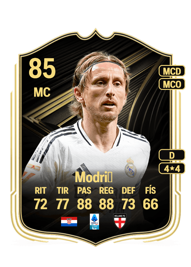 Luka Modrić card