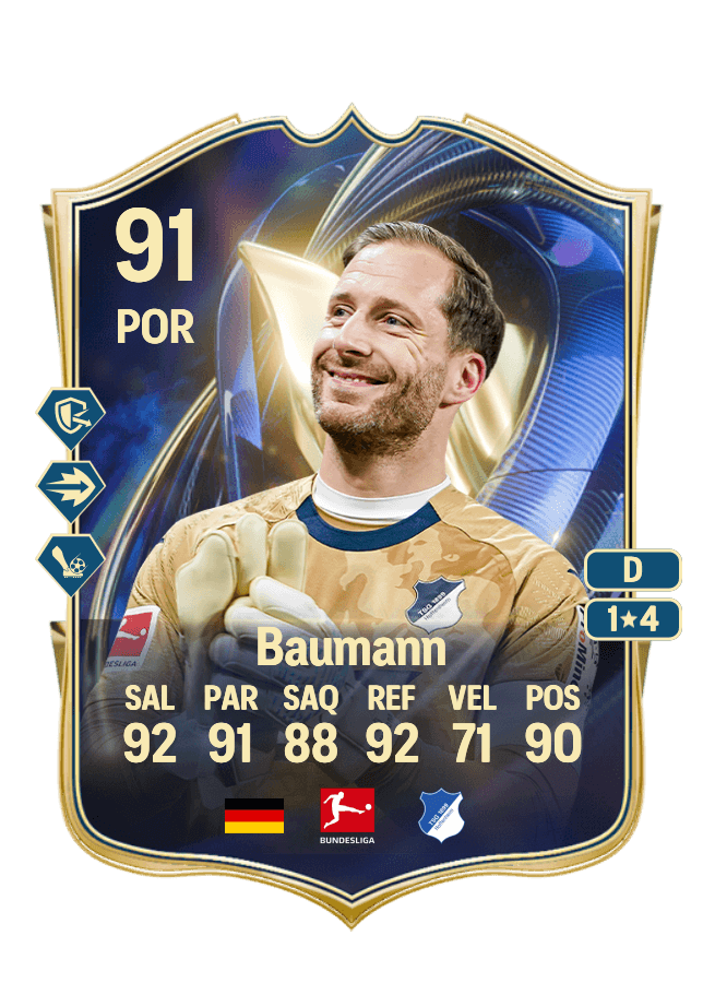 Oliver Baumann card
