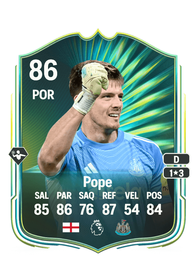 Nick Pope card